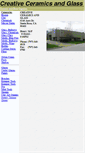 Mobile Screenshot of creativeceramicsandglass.com